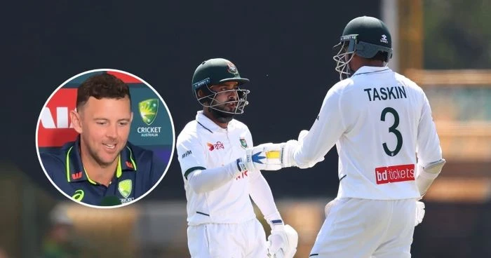 ফুটেজের অভাবে বাংলাদেশের ব্যাটারদের চ্যালেঞ্জ দিতে পারছে না অস্ট্রেলিয়া, বল‌লেন হ‌্যাজলউড